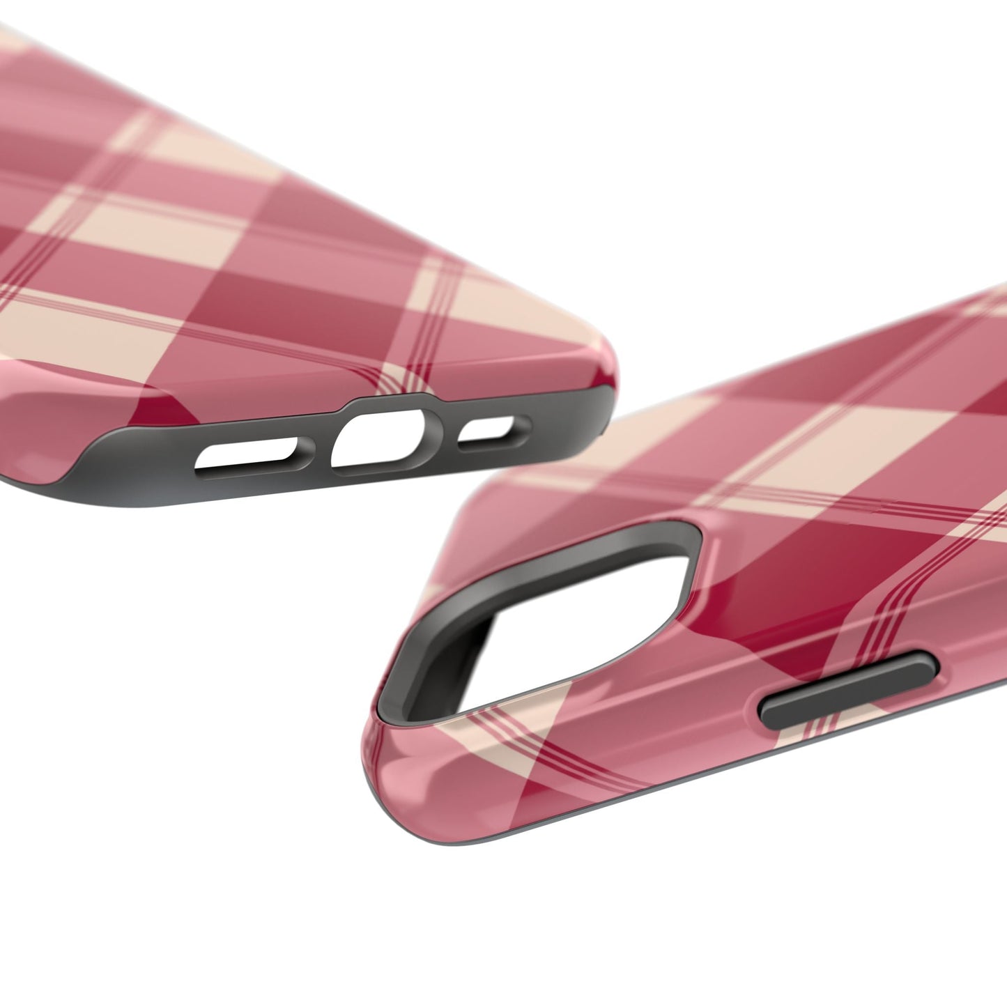 Classic Red Plaid MagSafe iPhone Case - BOGO Cases