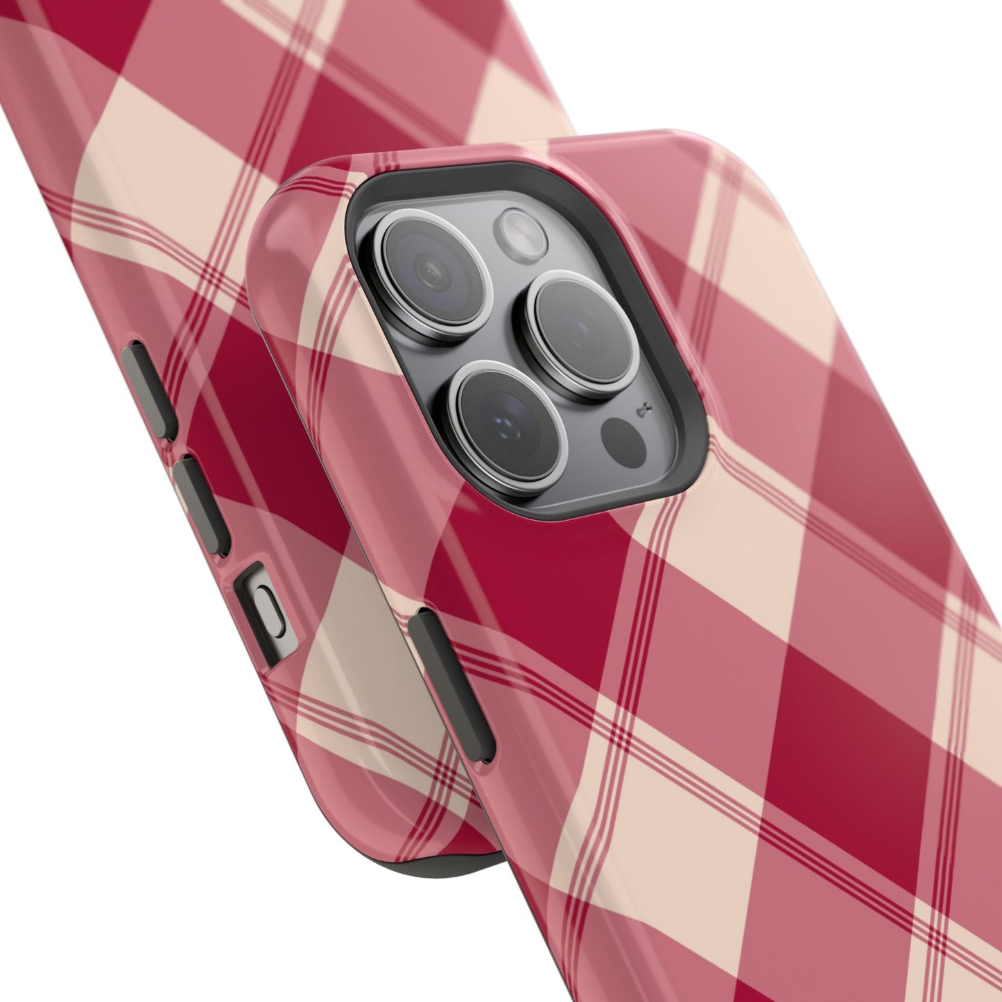 Classic Red Plaid MagSafe iPhone Case - BOGO Cases