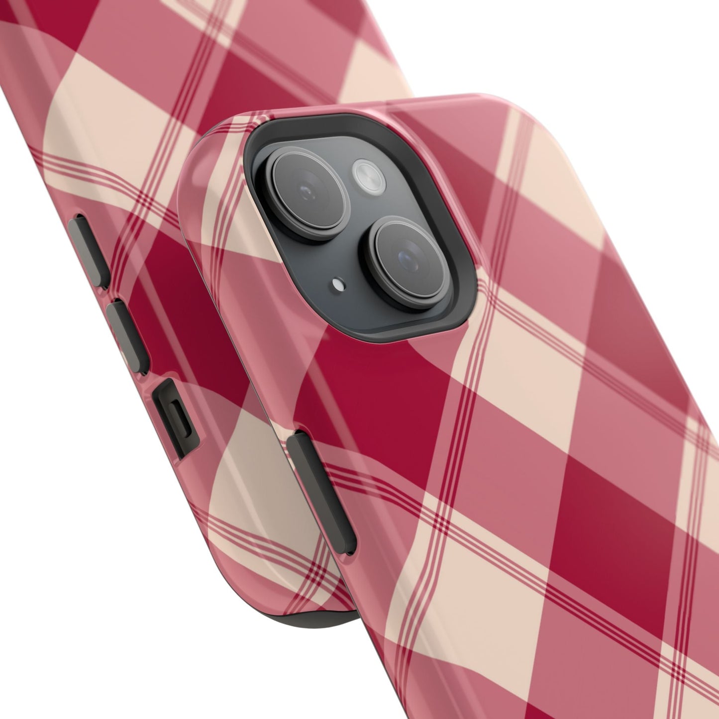 Classic Red Plaid MagSafe iPhone Case - BOGO Cases