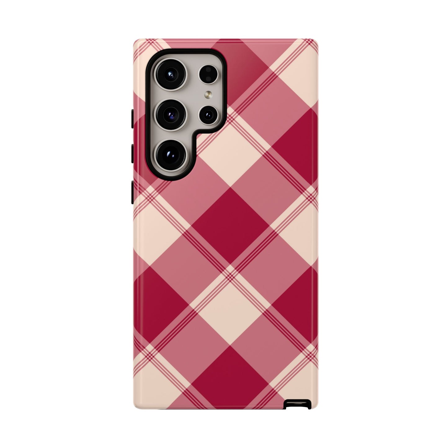 Classic Red Plaid Samsung Galaxy Case - BOGO Cases