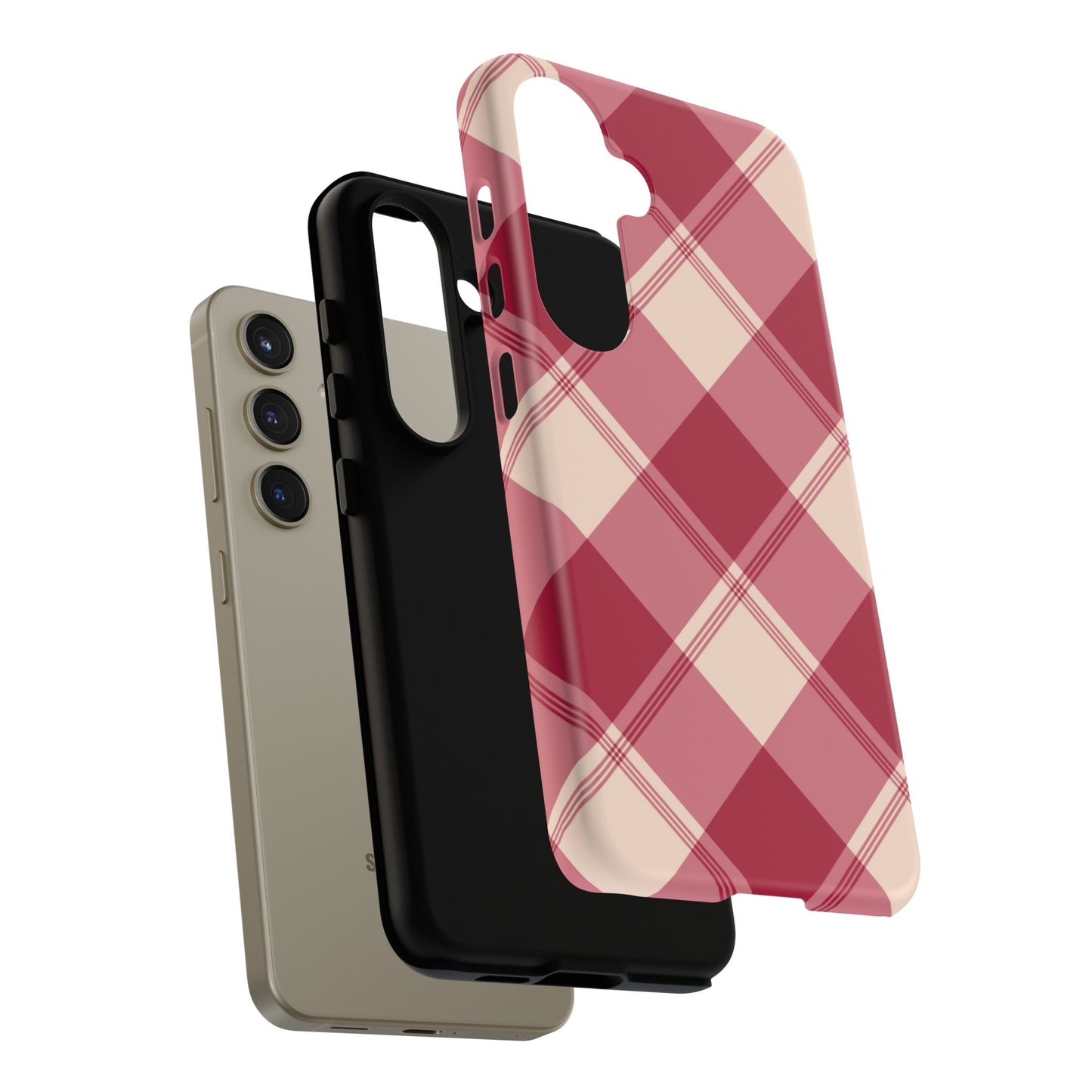 Classic Red Plaid Samsung Galaxy Case - BOGO Cases