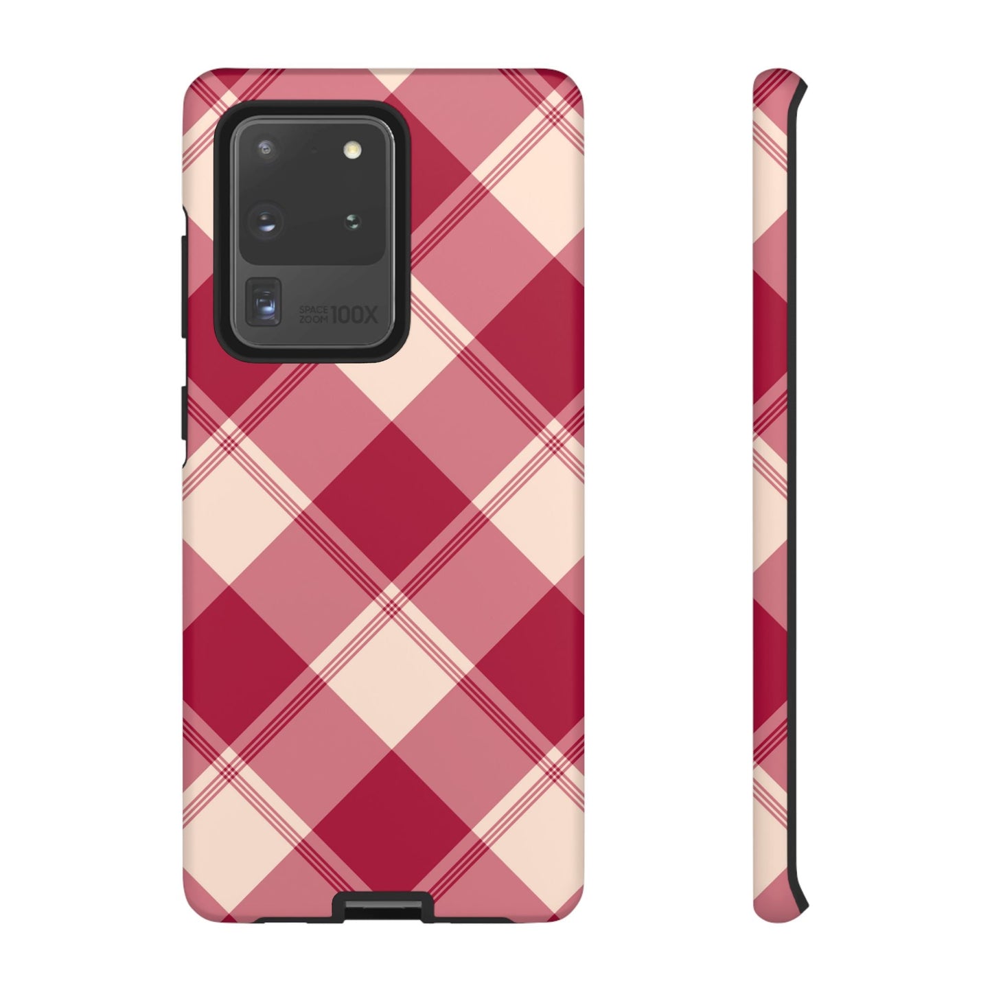 Classic Red Plaid Samsung Galaxy Case - BOGO Cases