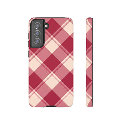 Classic Red Plaid Samsung Galaxy Case - BOGO Cases