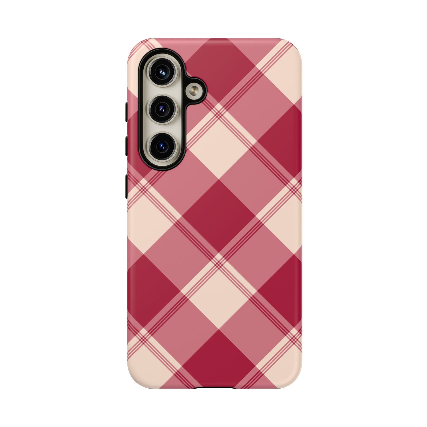 Classic Red Plaid Samsung Galaxy Case - BOGO Cases