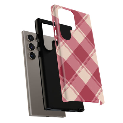 Classic Red Plaid Samsung Galaxy Case - BOGO Cases