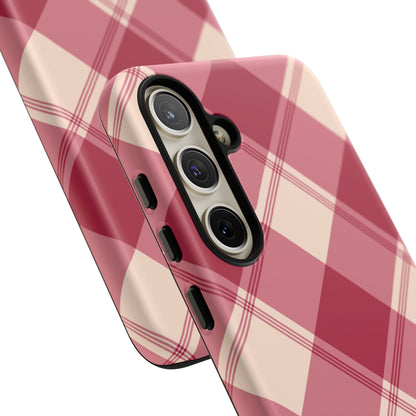 Classic Red Plaid Samsung Galaxy Case - BOGO Cases