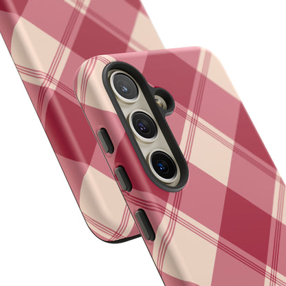Classic Red Plaid Samsung Galaxy Case - BOGO Cases