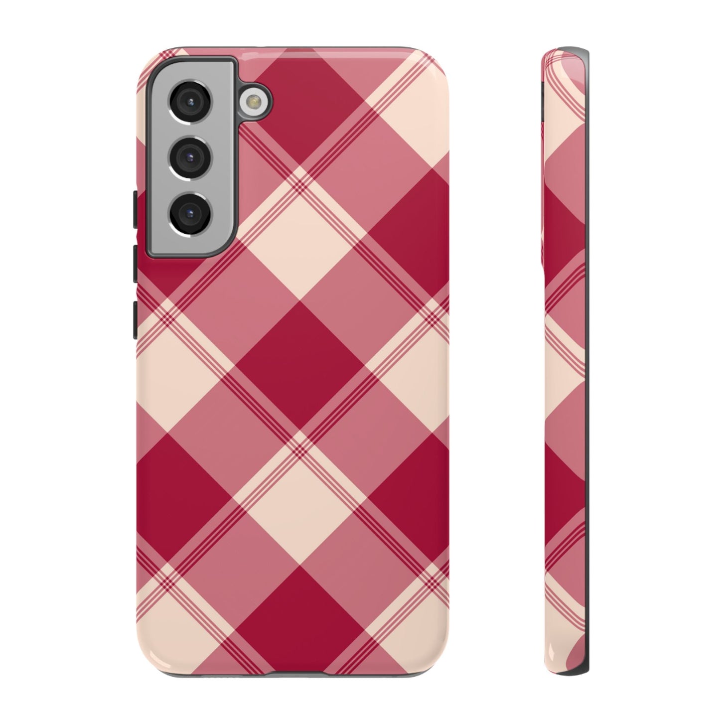 Classic Red Plaid Samsung Galaxy Case - BOGO Cases