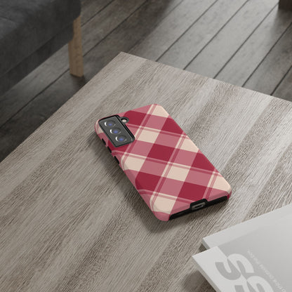 Classic Red Plaid Samsung Galaxy Case - BOGO Cases