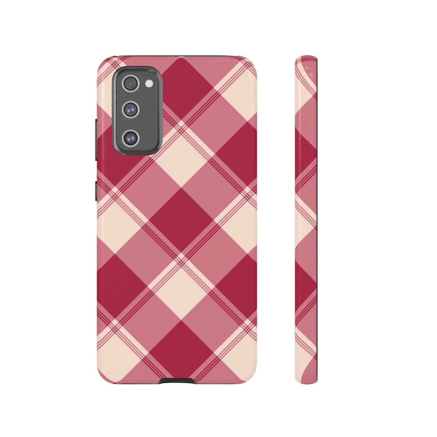 Classic Red Plaid Samsung Galaxy Case - BOGO Cases