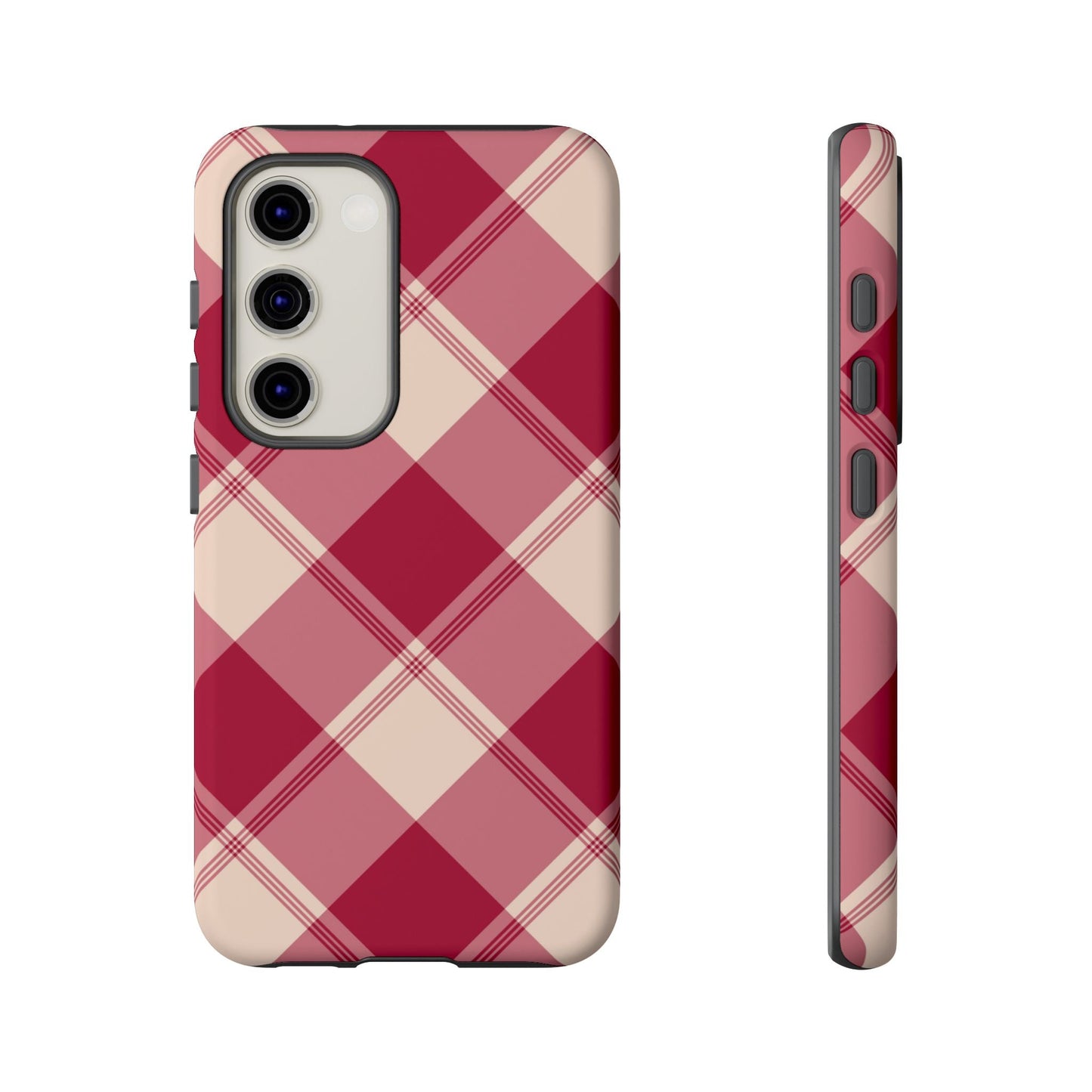 Classic Red Plaid Samsung Galaxy Case - BOGO Cases
