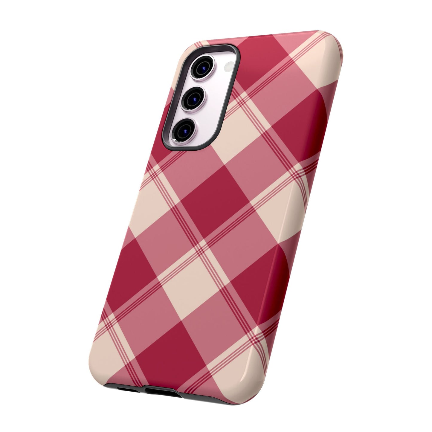 Classic Red Plaid Samsung Galaxy Case - BOGO Cases