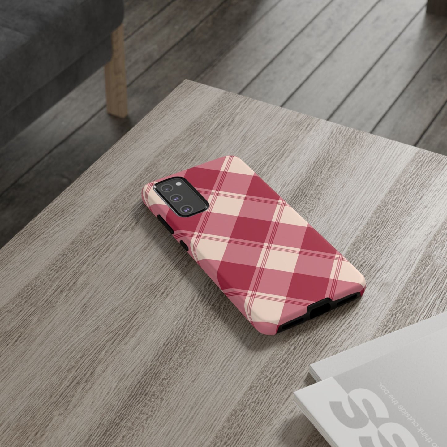 Classic Red Plaid Samsung Galaxy Case - BOGO Cases