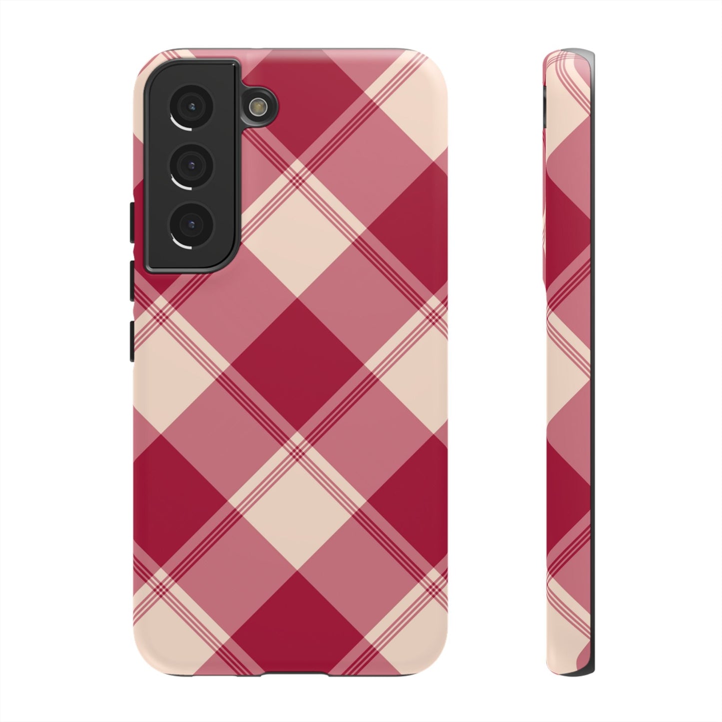 Classic Red Plaid Samsung Galaxy Case - BOGO Cases