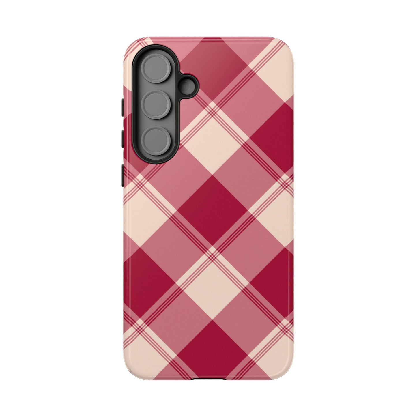 Classic Red Plaid Samsung Galaxy Case - BOGO Cases