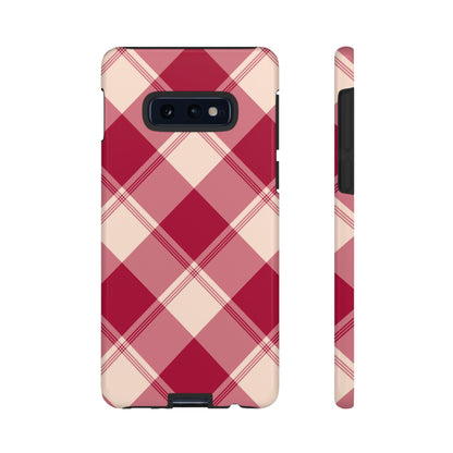 Classic Red Plaid Samsung Galaxy Case - BOGO Cases