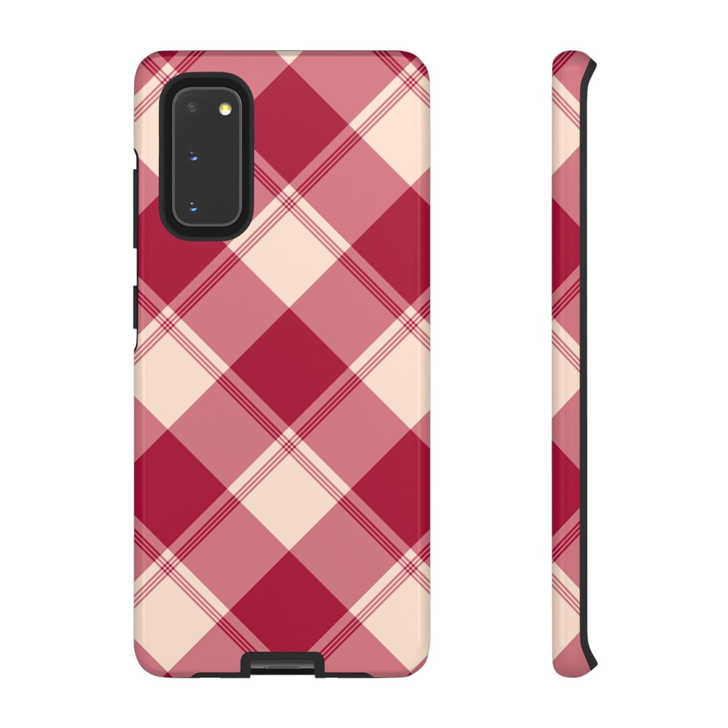 Classic Red Plaid Samsung Galaxy Case - BOGO Cases