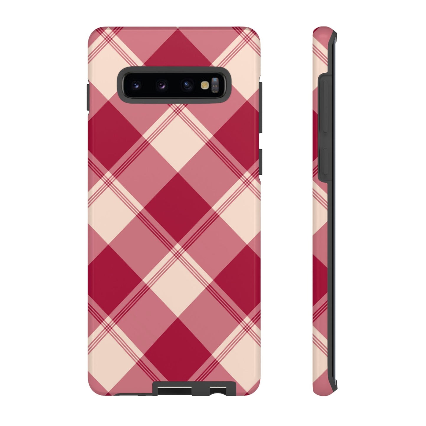 Classic Red Plaid Samsung Galaxy Case - BOGO Cases