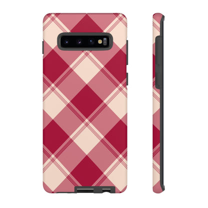 Classic Red Plaid Samsung Galaxy Case - BOGO Cases