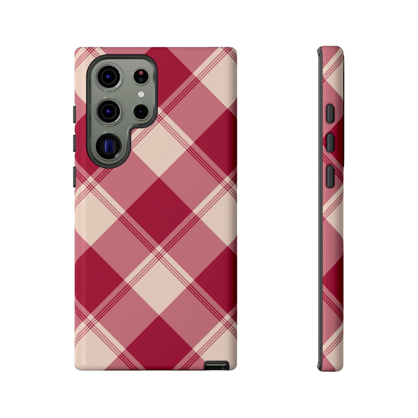 Classic Red Plaid Samsung Galaxy Case - BOGO Cases