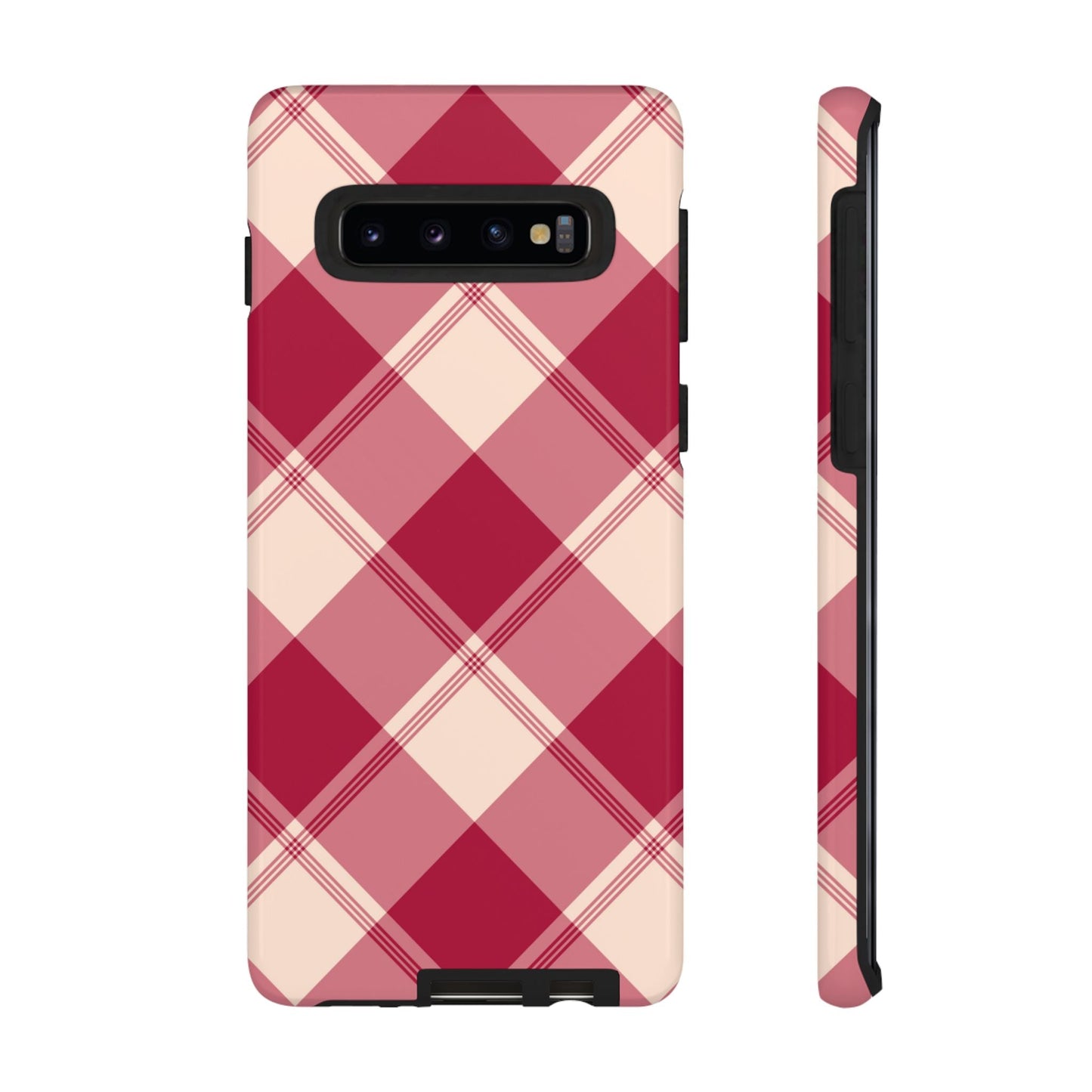 Classic Red Plaid Samsung Galaxy Case - BOGO Cases