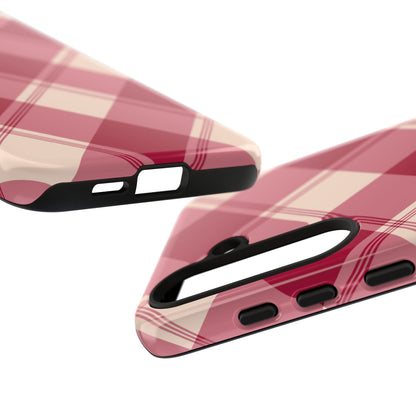 Classic Red Plaid Samsung Galaxy Case - BOGO Cases
