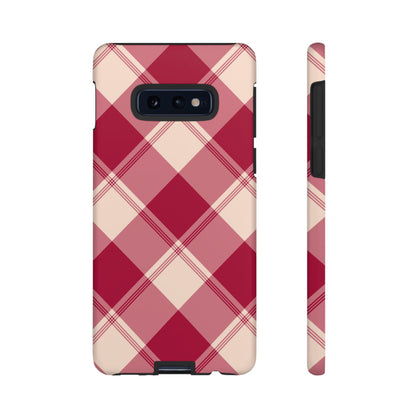 Classic Red Plaid Samsung Galaxy Case - BOGO Cases