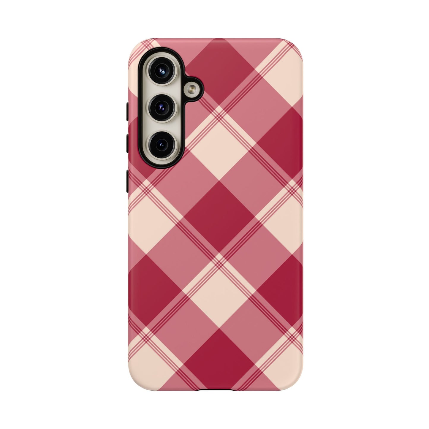 Classic Red Plaid Samsung Galaxy Case - BOGO Cases