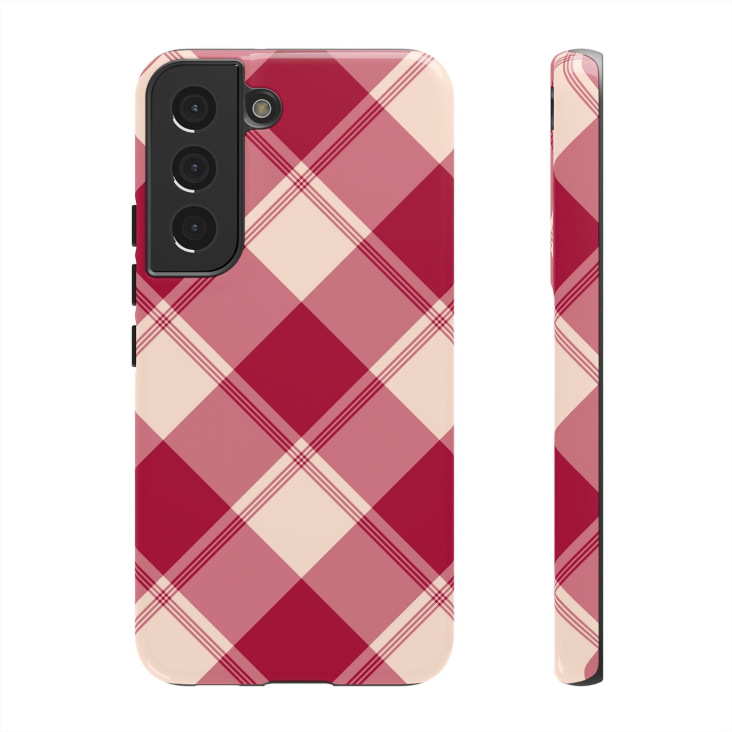Classic Red Plaid Samsung Galaxy Case - BOGO Cases