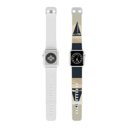 Classic Sailboat Silhouette Apple Watch Band - BOGO Cases