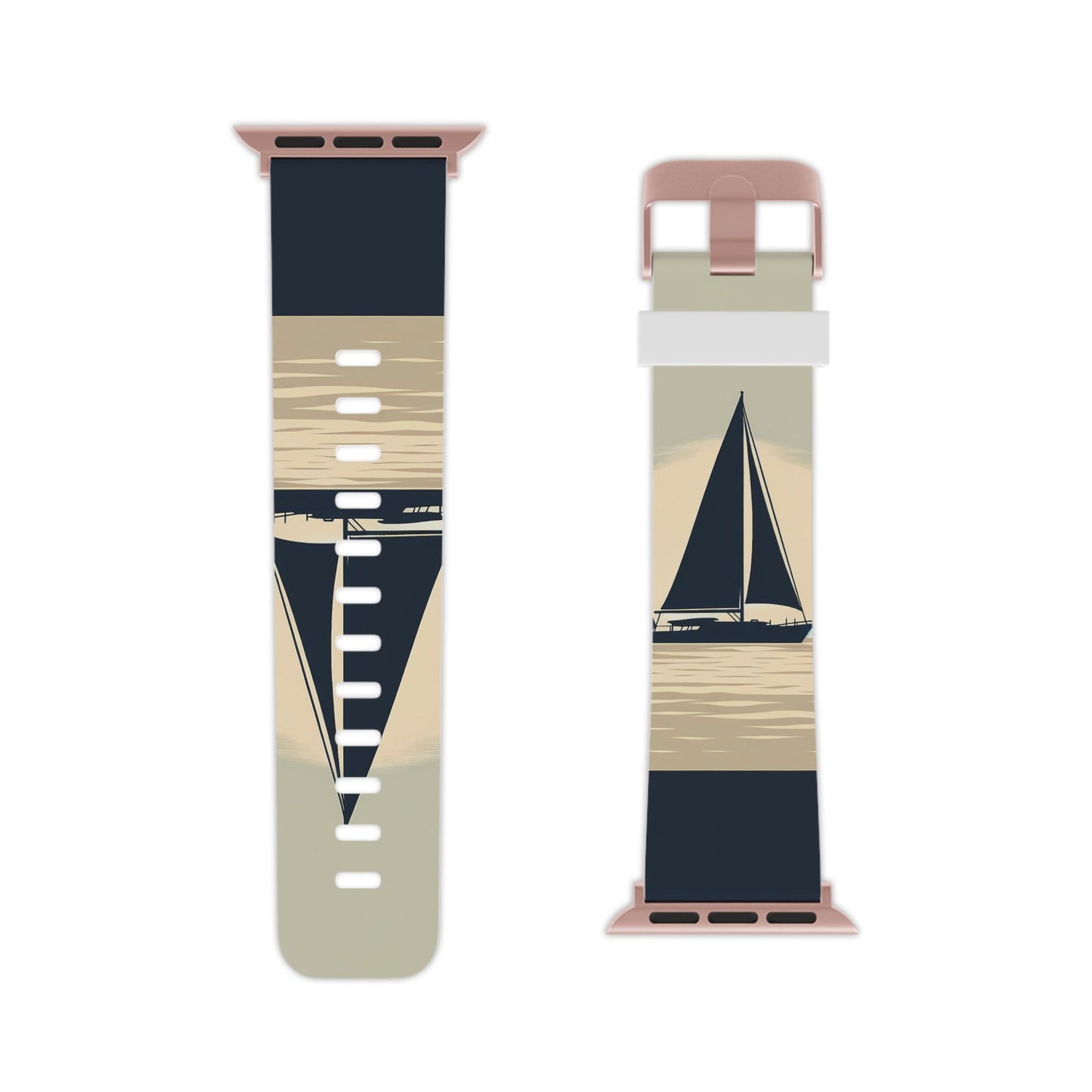 Classic Sailboat Silhouette Apple Watch Band - BOGO Cases