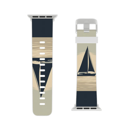 Classic Sailboat Silhouette Apple Watch Band - BOGO Cases
