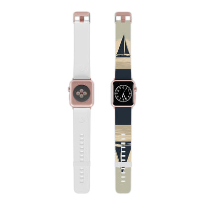 Classic Sailboat Silhouette Apple Watch Band - BOGO Cases