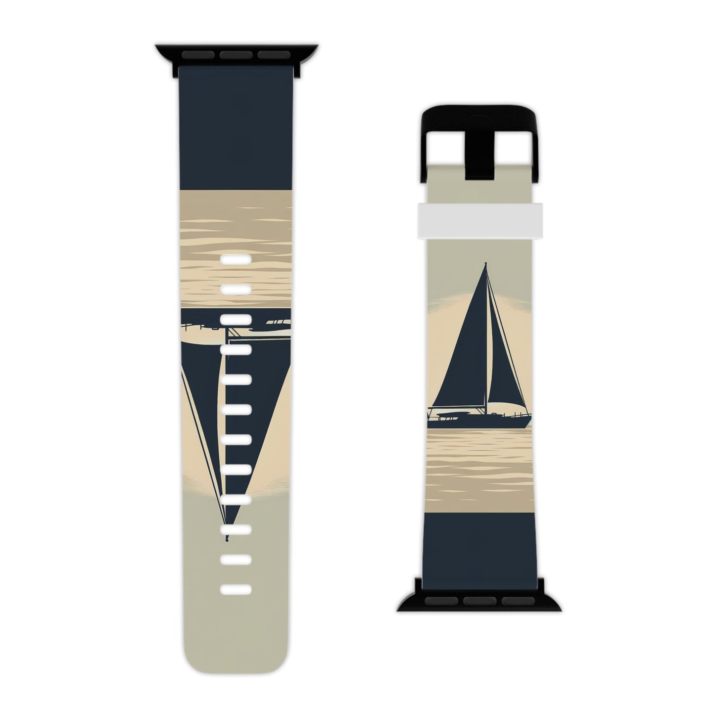 Classic Sailboat Silhouette Apple Watch Band - BOGO Cases