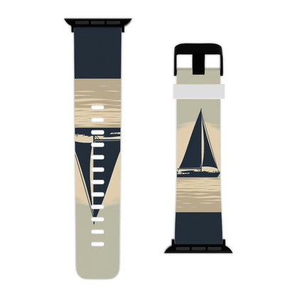 Classic Sailboat Silhouette Apple Watch Band - BOGO Cases