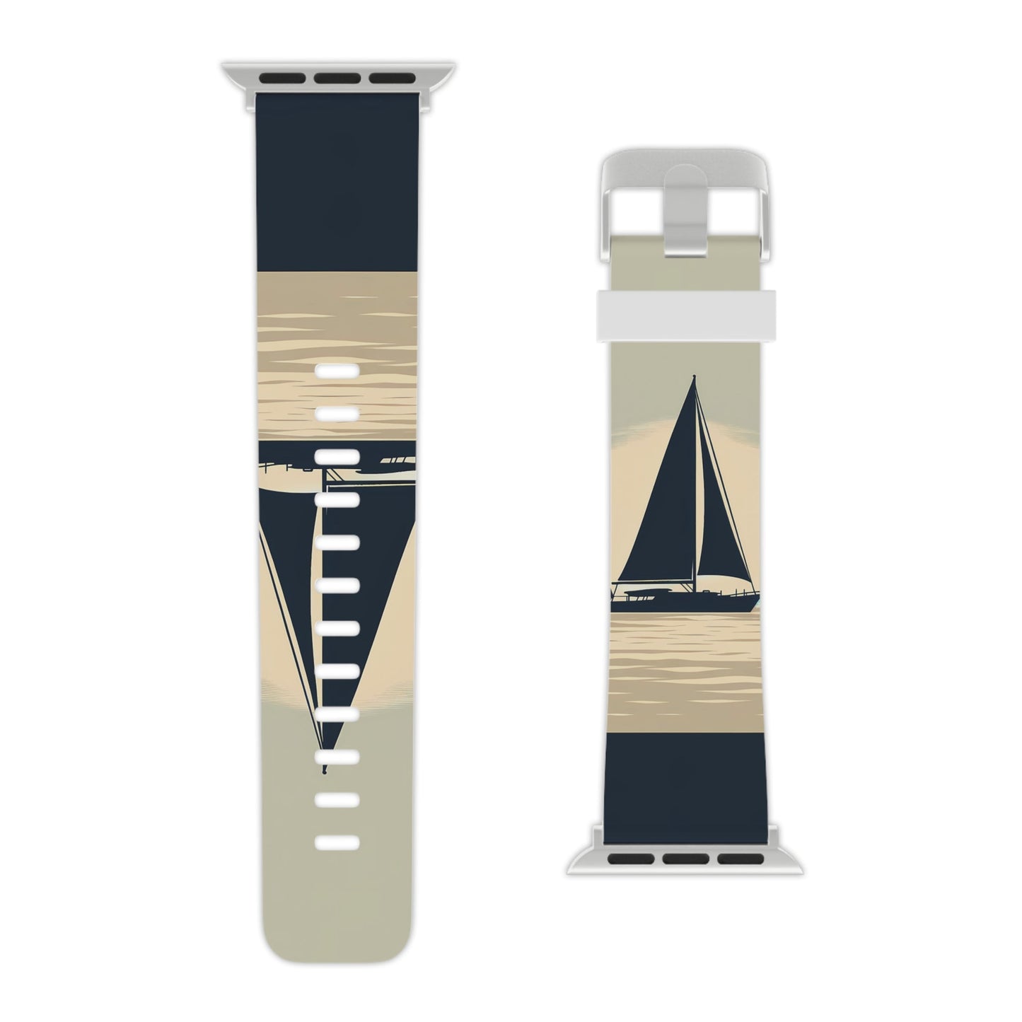 Classic Sailboat Silhouette Apple Watch Band - BOGO Cases