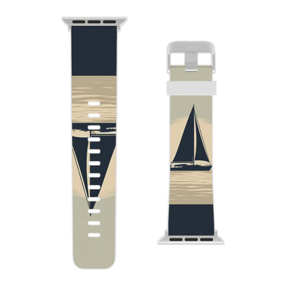 Classic Sailboat Silhouette Apple Watch Band - BOGO Cases