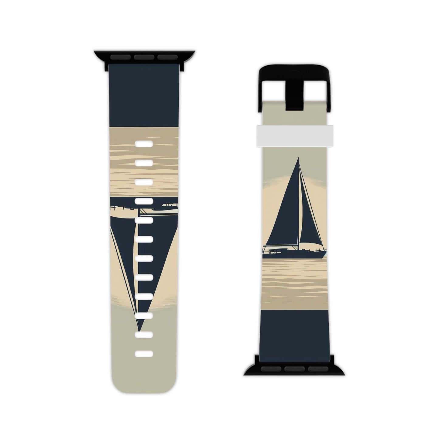 Classic Sailboat Silhouette Apple Watch Band - BOGO Cases