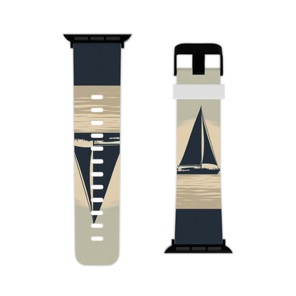 Classic Sailboat Silhouette Apple Watch Band - BOGO Cases