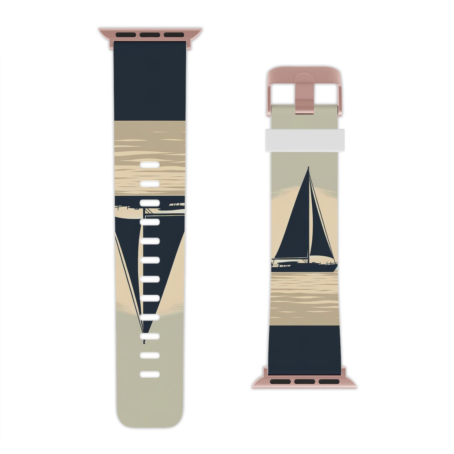 Classic Sailboat Silhouette Apple Watch Band - BOGO Cases