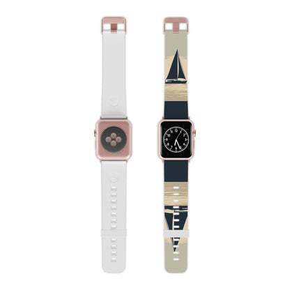 Classic Sailboat Silhouette Apple Watch Band - BOGO Cases