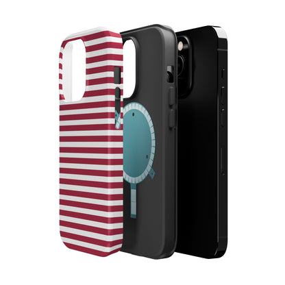Classic Stripe MagSafe iPhone Case - BOGO Cases