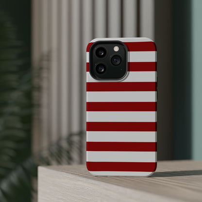 Classic Stripe MagSafe iPhone Case - BOGO Cases