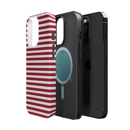 Classic Stripe MagSafe iPhone Case - BOGO Cases