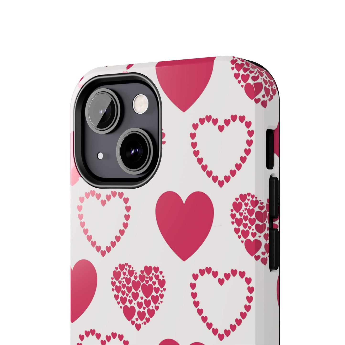 Clustered Pink Hearts iPhone Case - BOGO Cases