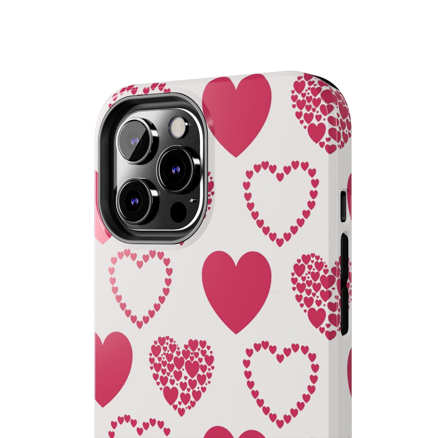 Clustered Pink Hearts iPhone Case - BOGO Cases