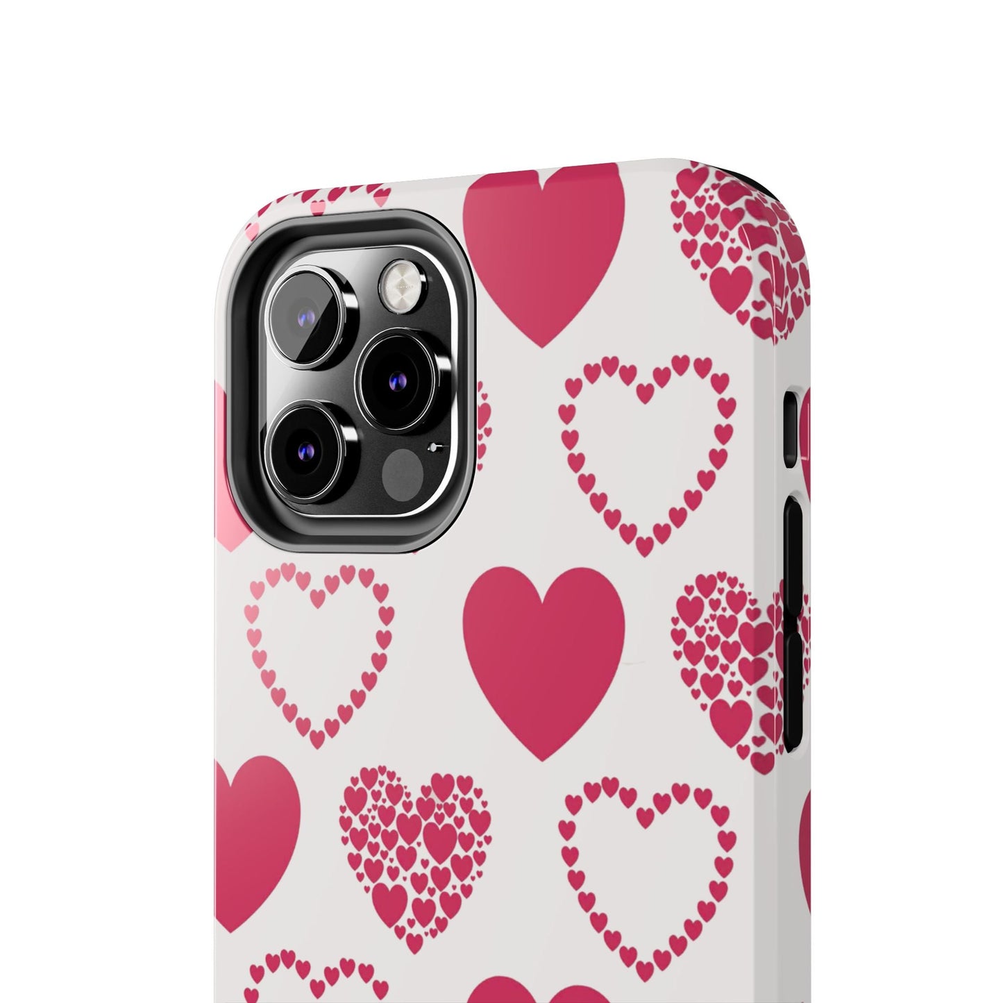 Clustered Pink Hearts iPhone Case - BOGO Cases