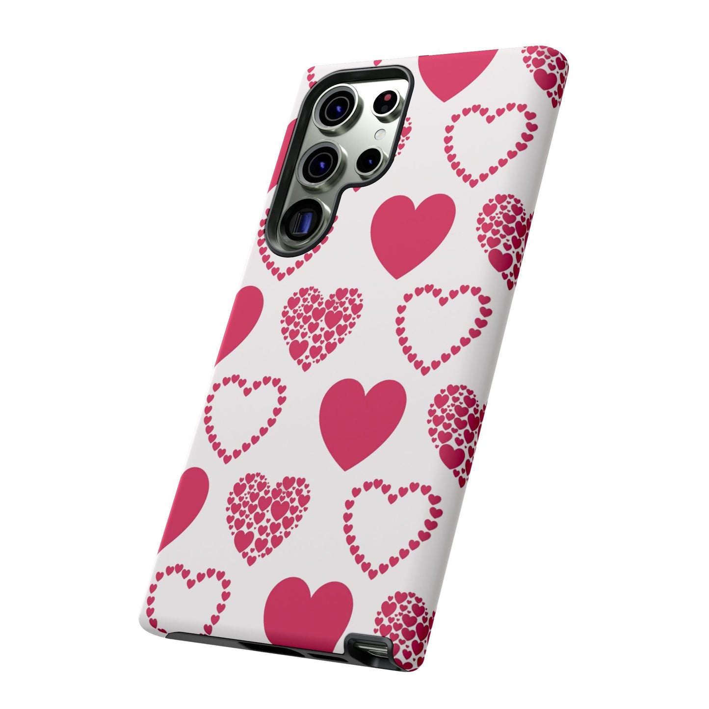 Clustered Pink Hearts Samsung Galaxy Case - BOGO Cases