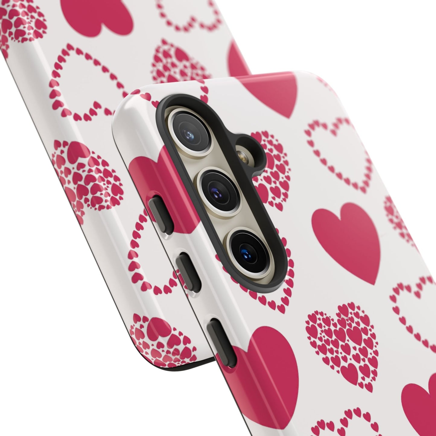 Clustered Pink Hearts Samsung Galaxy Case - BOGO Cases