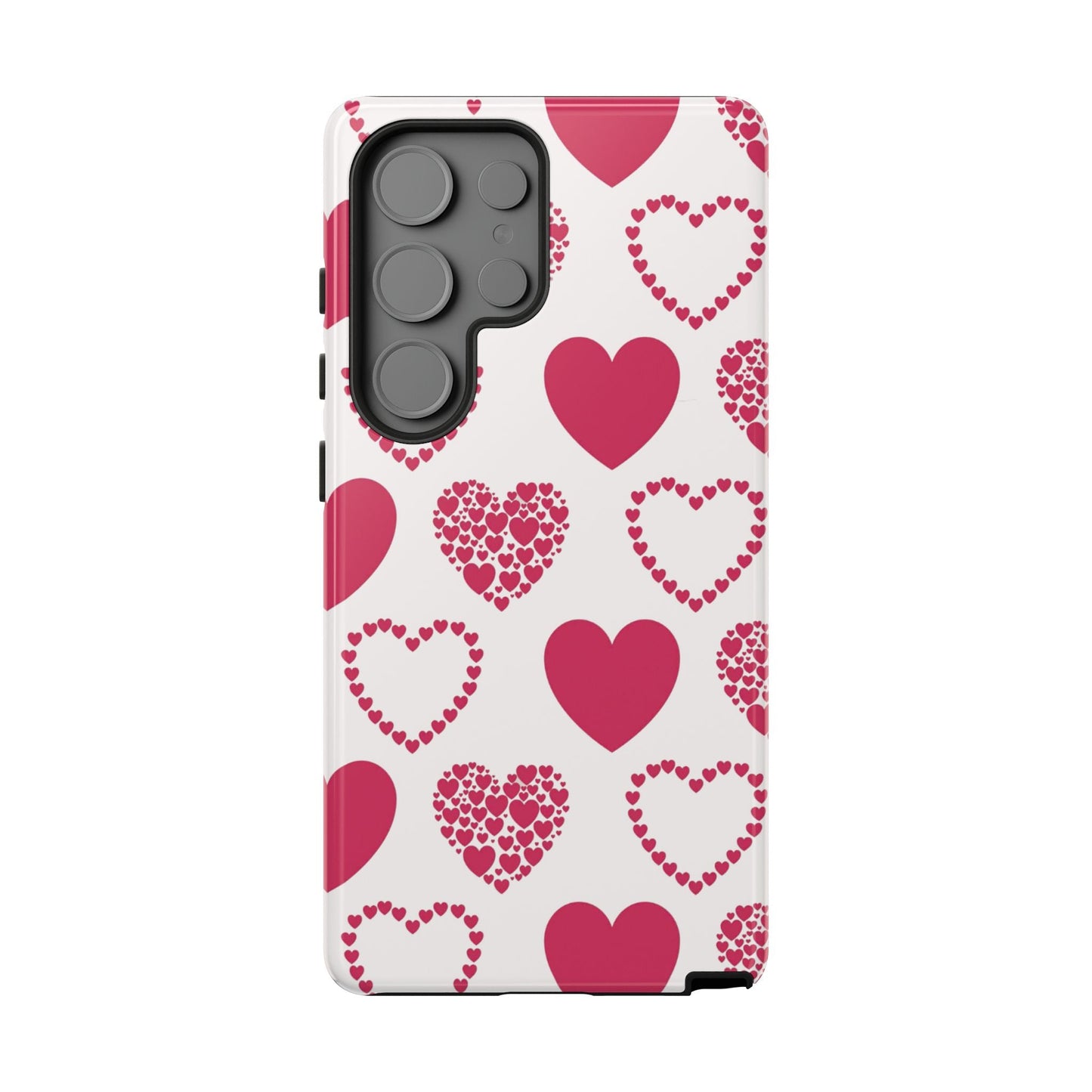 Clustered Pink Hearts Samsung Galaxy Case - BOGO Cases